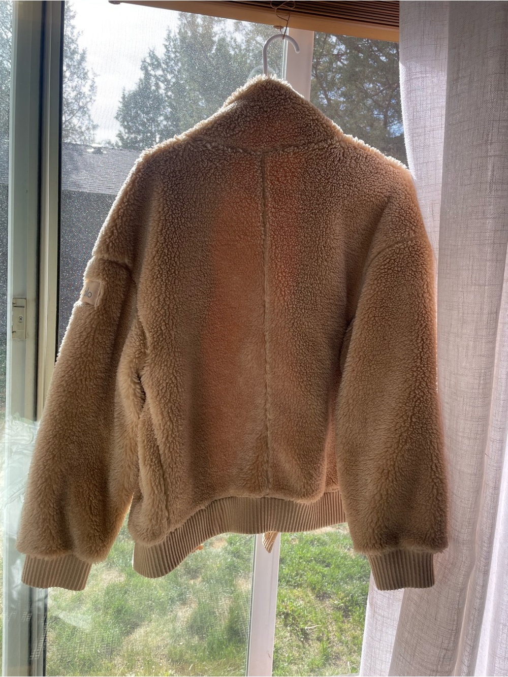 Alo Varsity Teddy Jacket - Picture 8 of 10